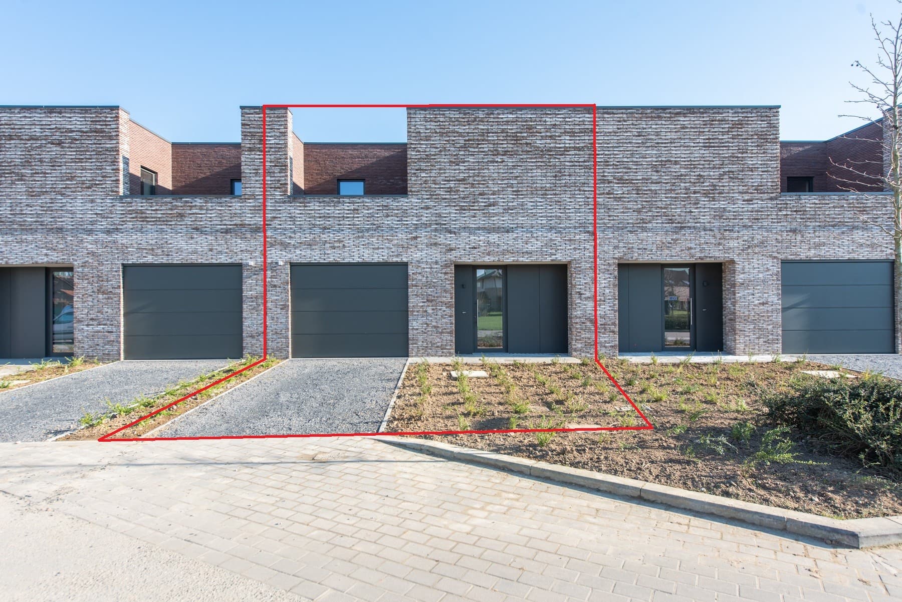 Moderne nieuwbouwwoning in project Courtessem